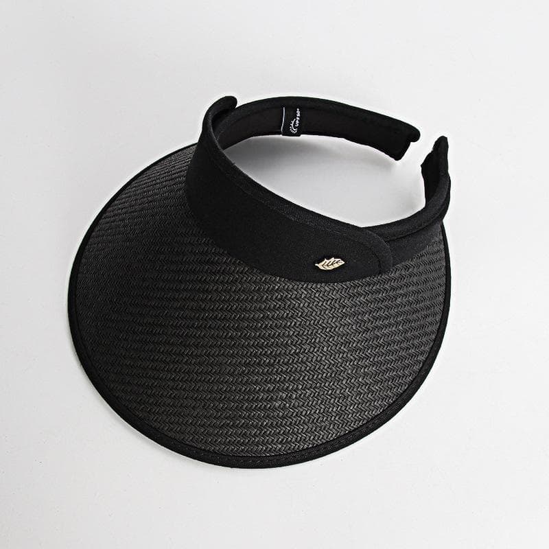 Jute Large brim shade straw hat