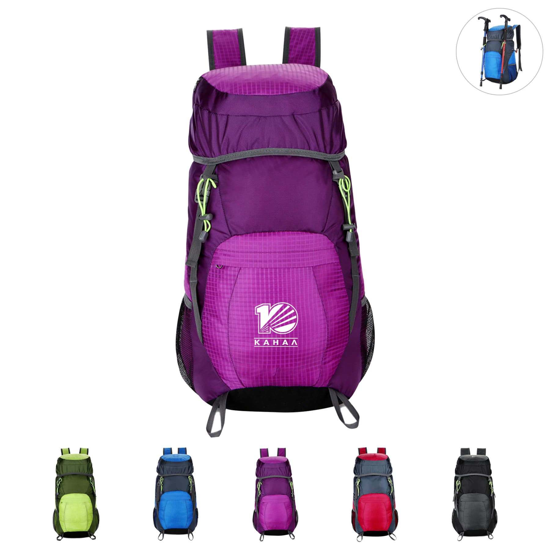 Waterproof Lightweight Sports Folding Backpack
