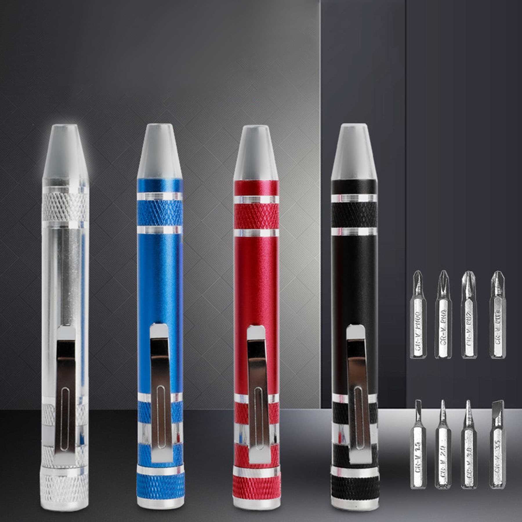 8-in-1 Aluminum Alloy Screwdriver Tool Pen