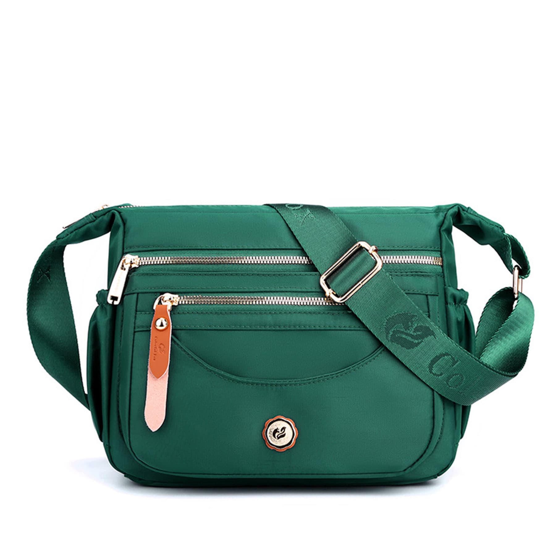 Colorful Fox Nylon Shoulder Bag Large Capacity Waterproof