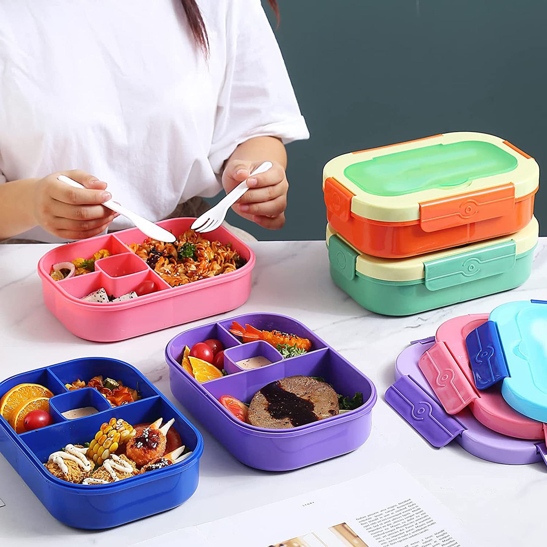 Lunch Bento Box Food Container