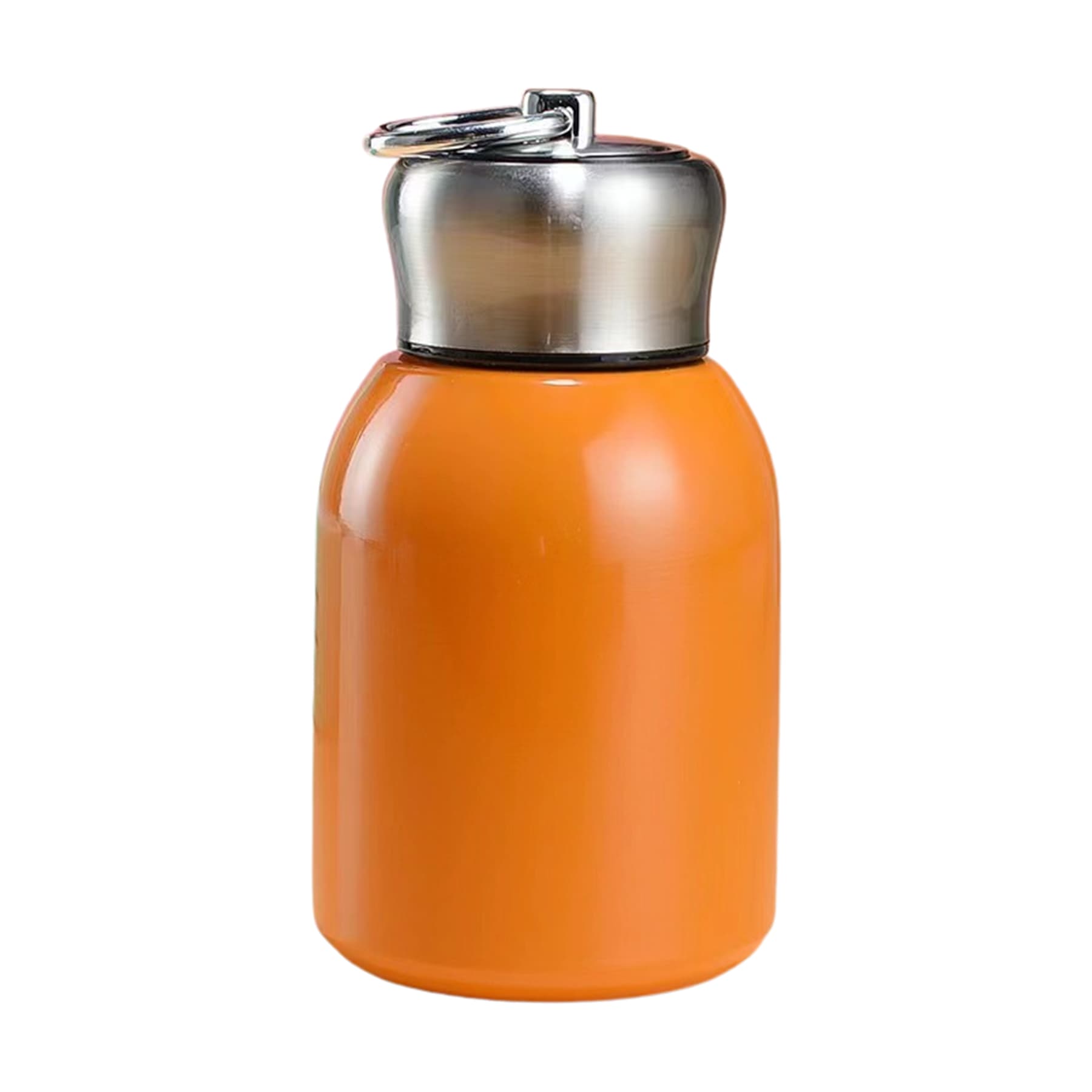 304 stainless steel mini insulated bottle with pull ring