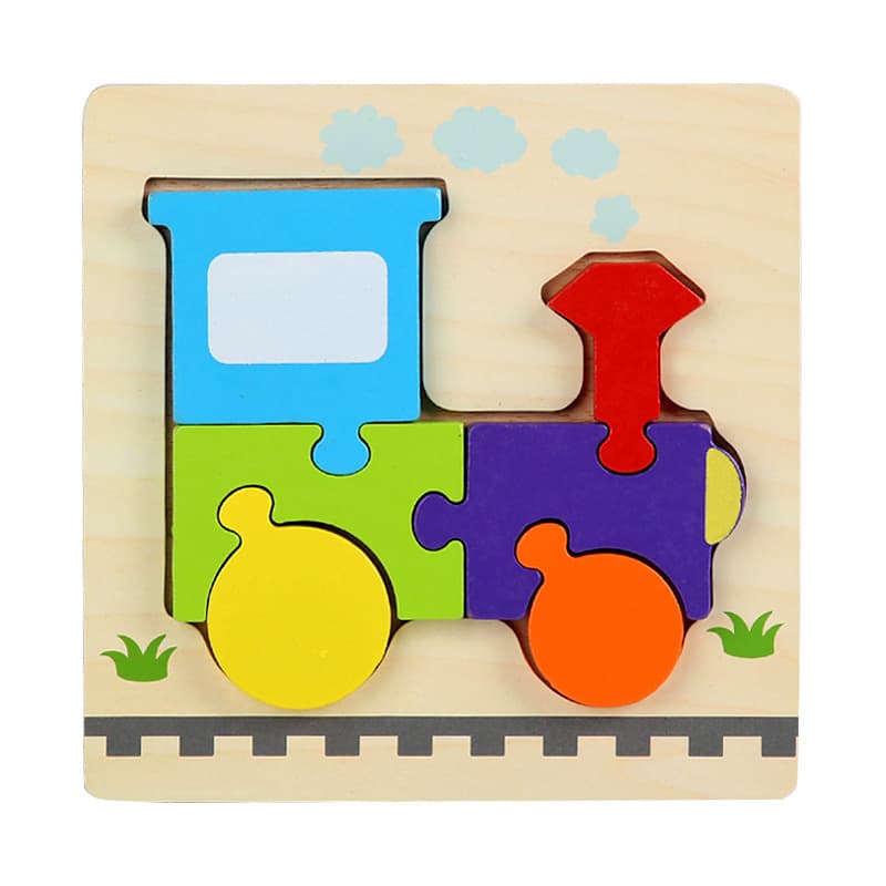 Wooden Toddler Puzzles Toys for 1 2 3 Years Old Boys Girls