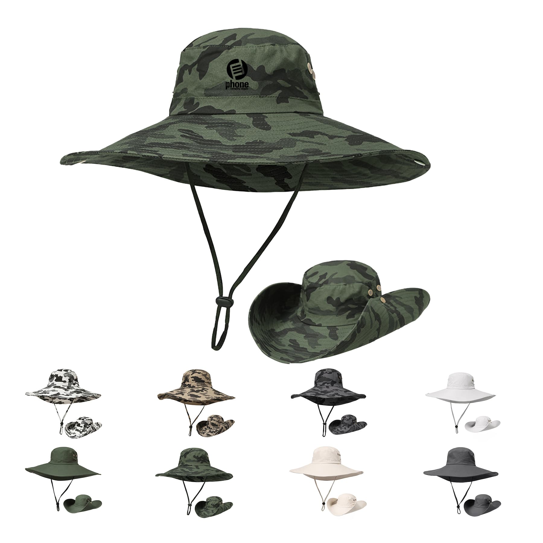 Wide Brim Outdoor Fishing Hiking Beach Hats