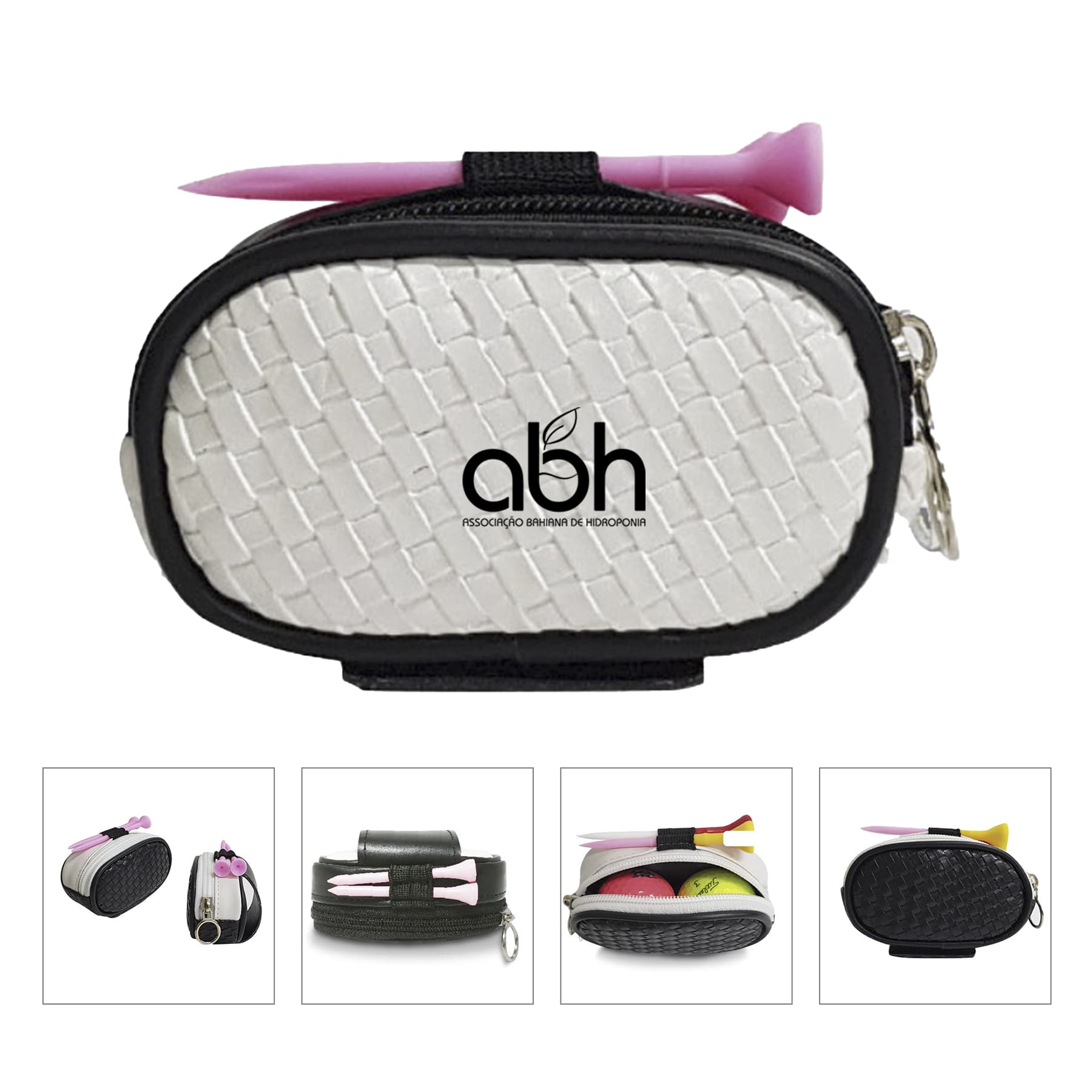 Golf Ball and Tees Pouch Bag