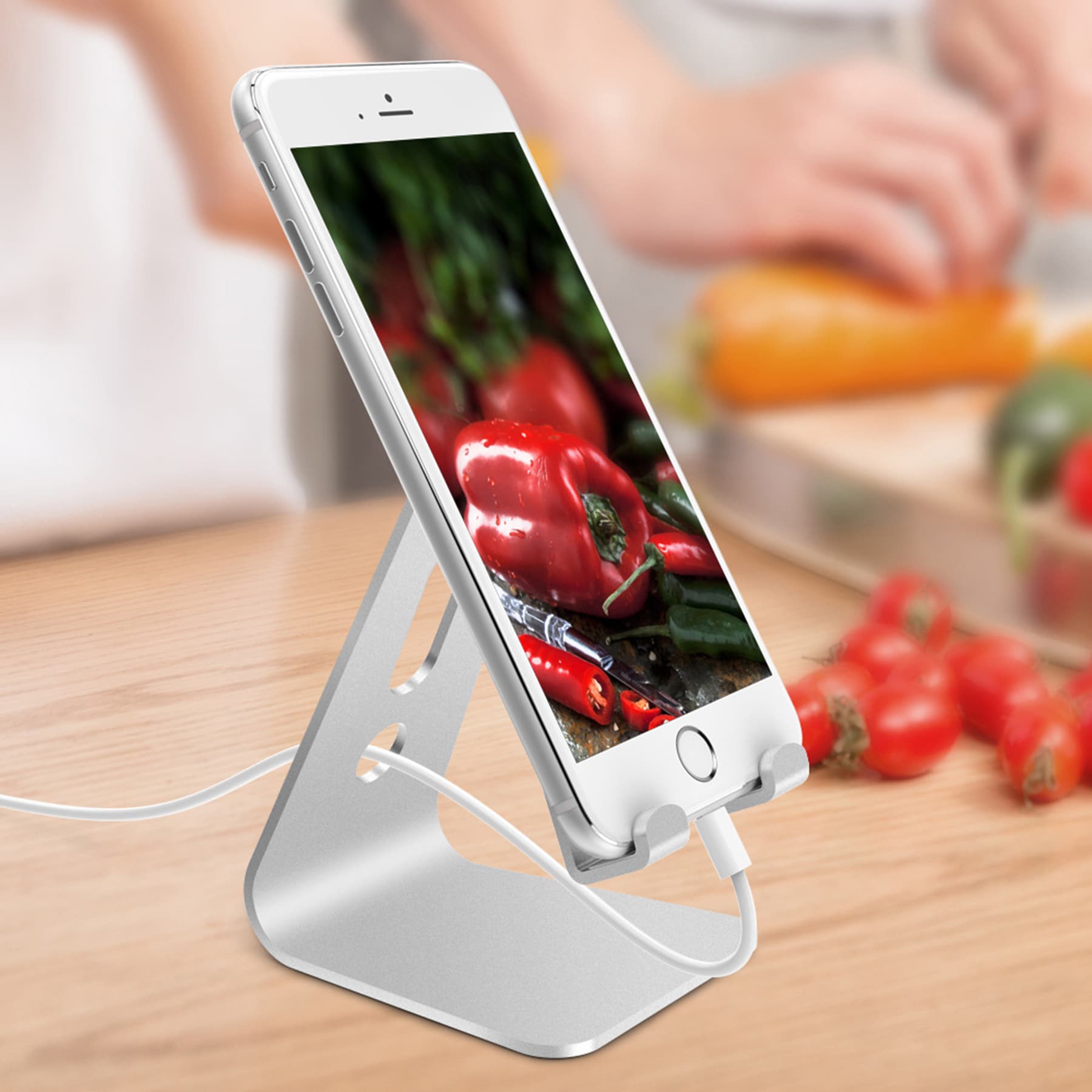 Aluminum Cell Phone Tablet Media Stand