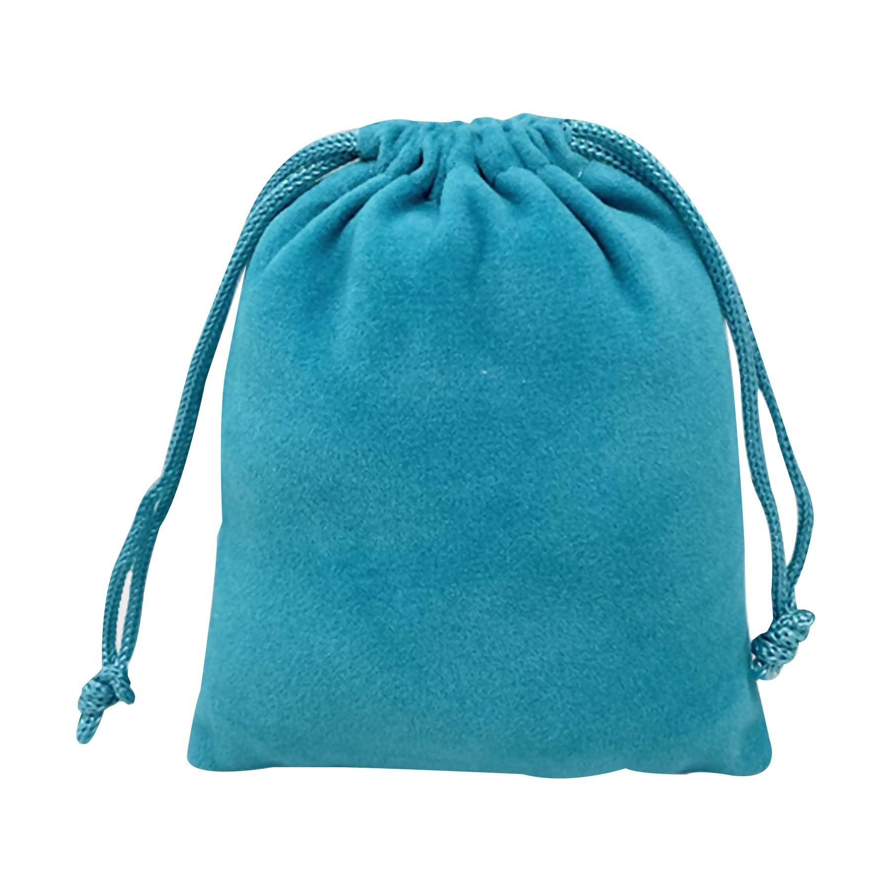 Drawstring Flocked Bag