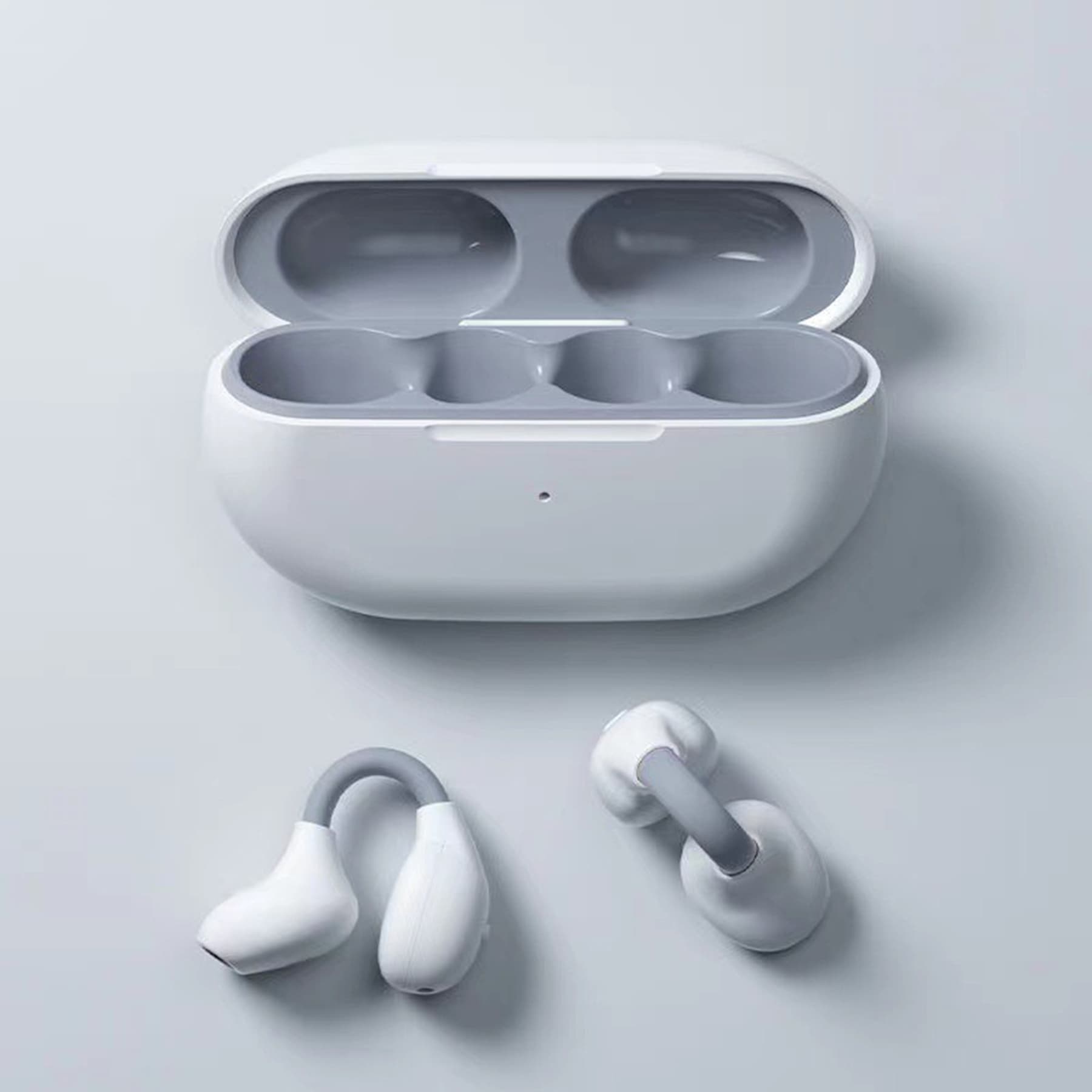 Open Ear Wireless Headphones Bluetooth 5.3 Clip-On Earphone