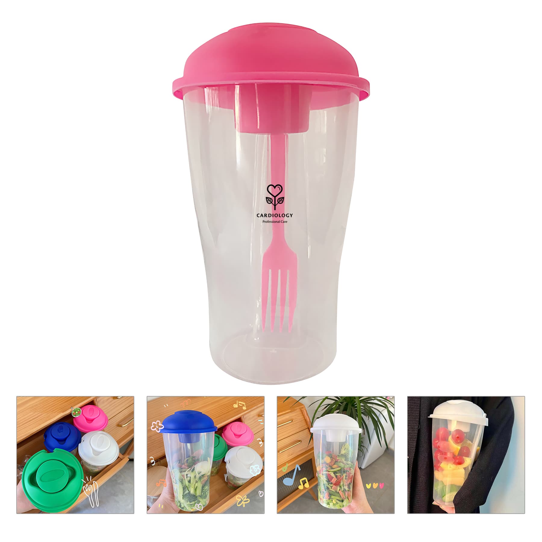 Salad Cup With Fork