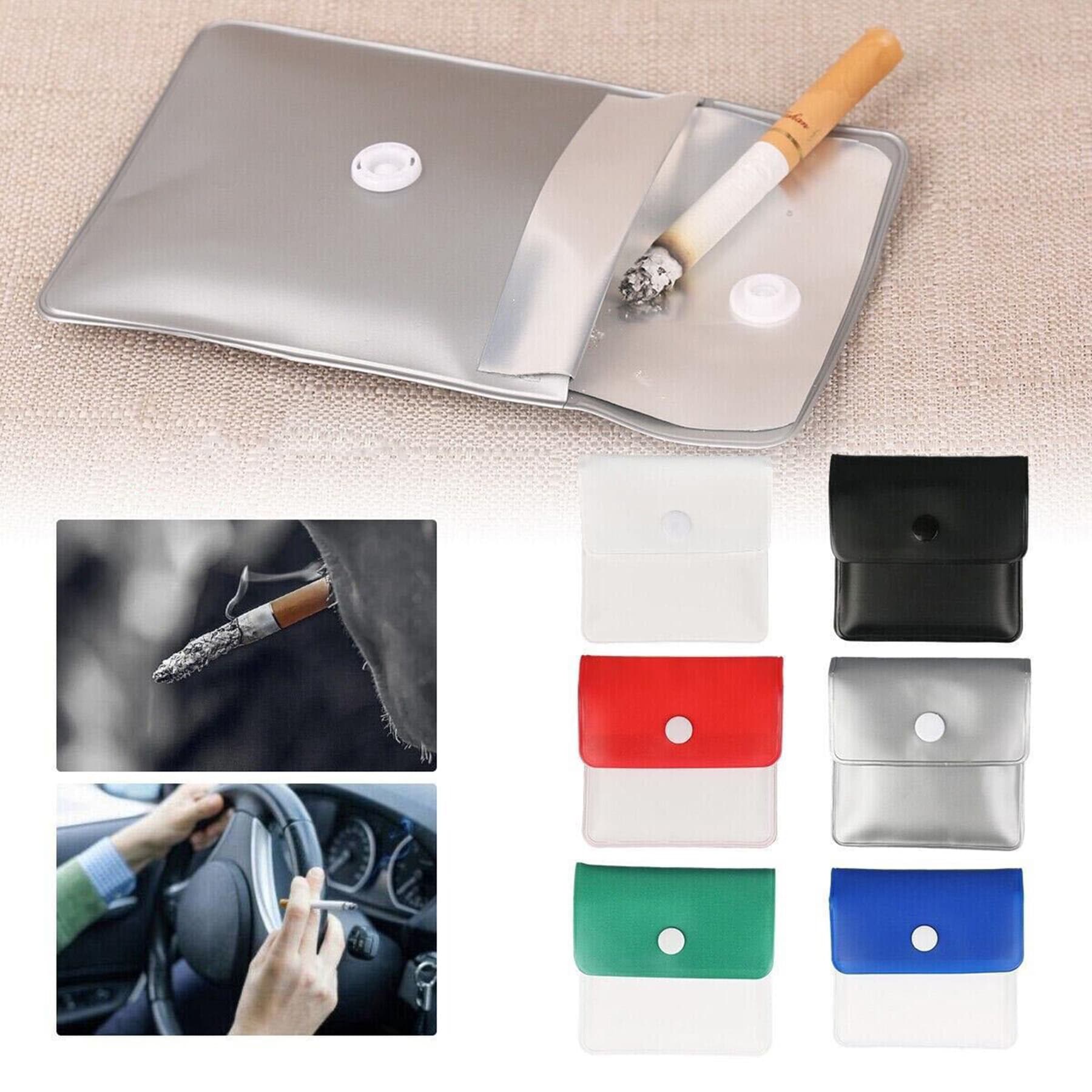 Compact Ashtray - Fireproof, Odorless, Various Colors