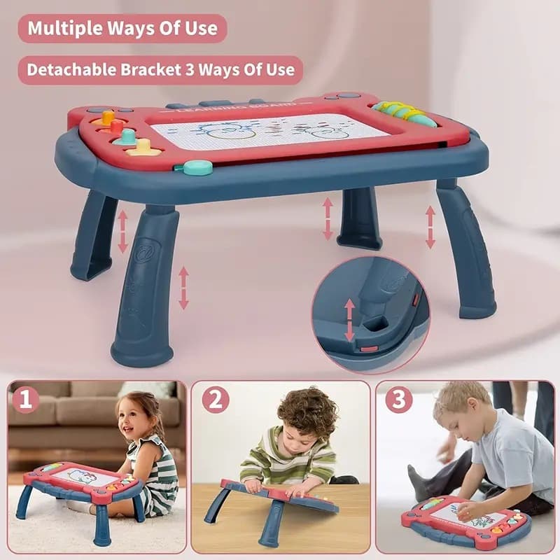 Magnetic Drawing Board, Color Erasable Doodle Writing Pad