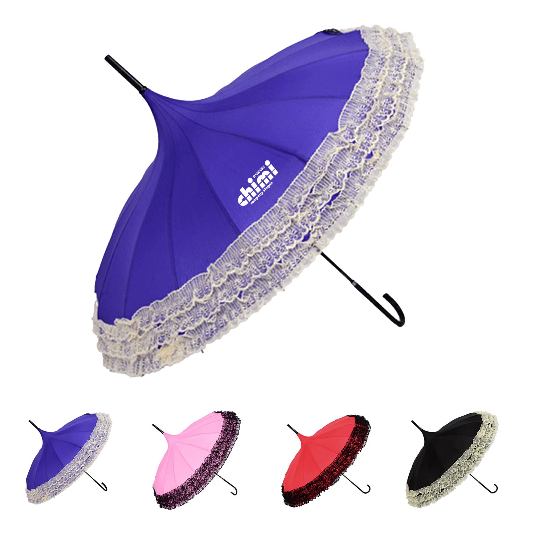 lace pagoda Ladies Sunproof Umbrella