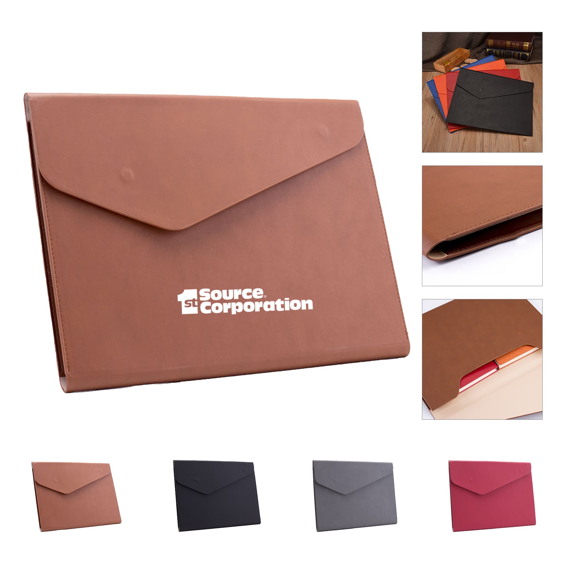 Pu Leather A4 File Folder