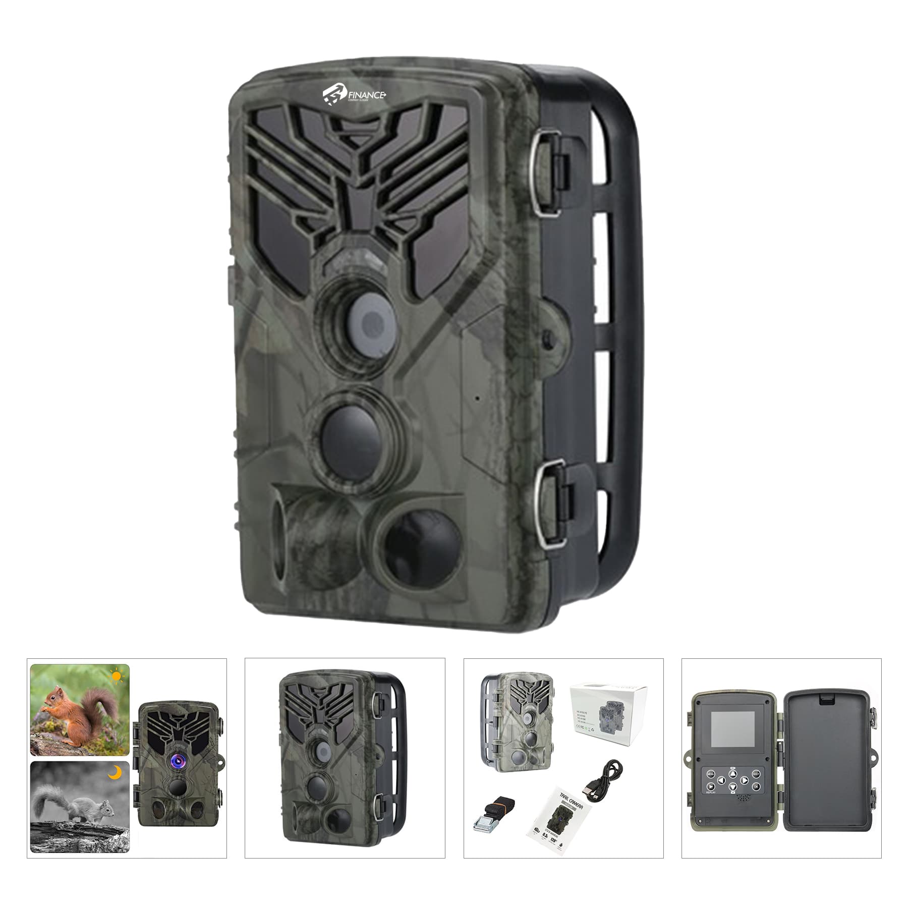 Long-Distance Wide-Angle Wifi Wireless Trail Hunting Camera