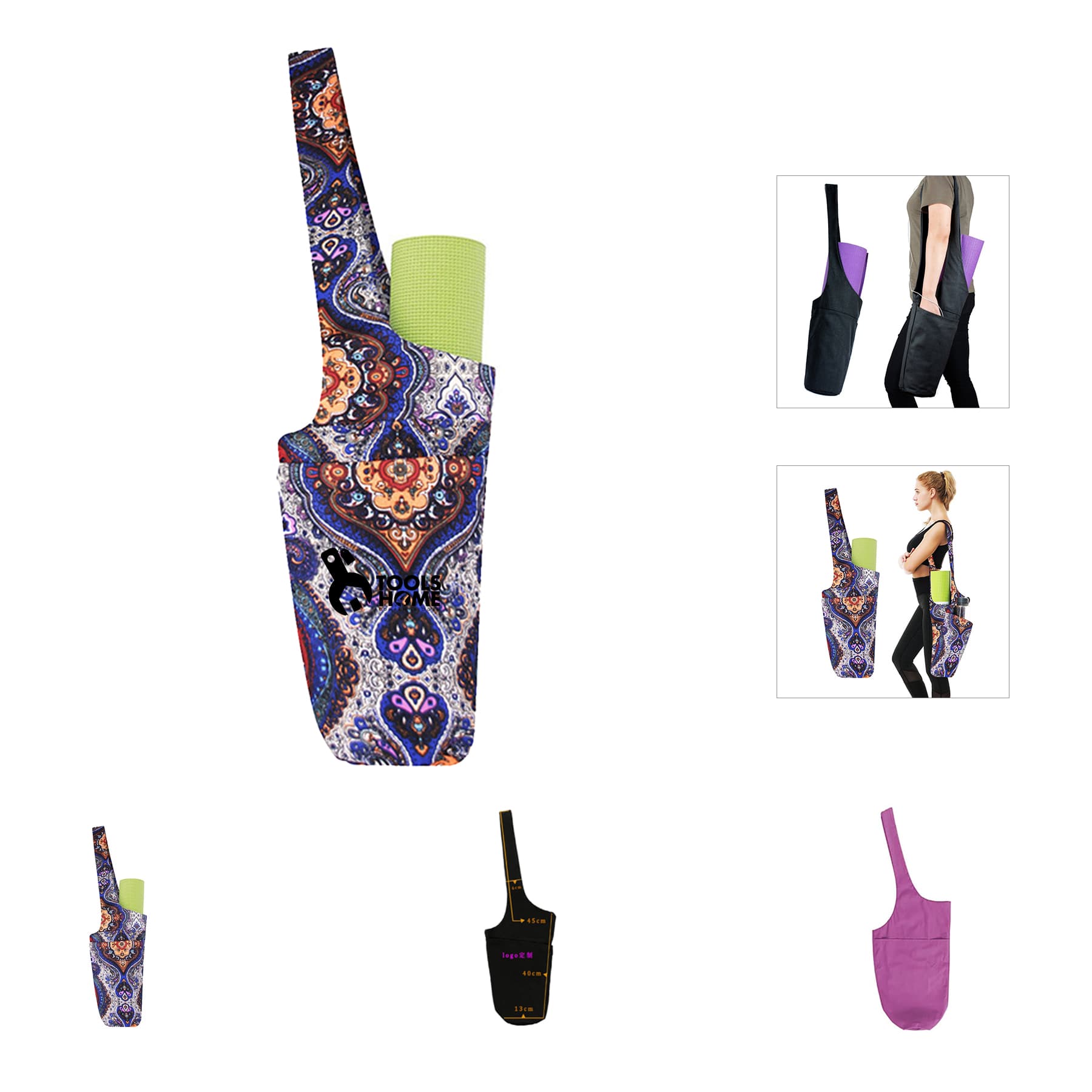 Boho Yoga Mat Bag