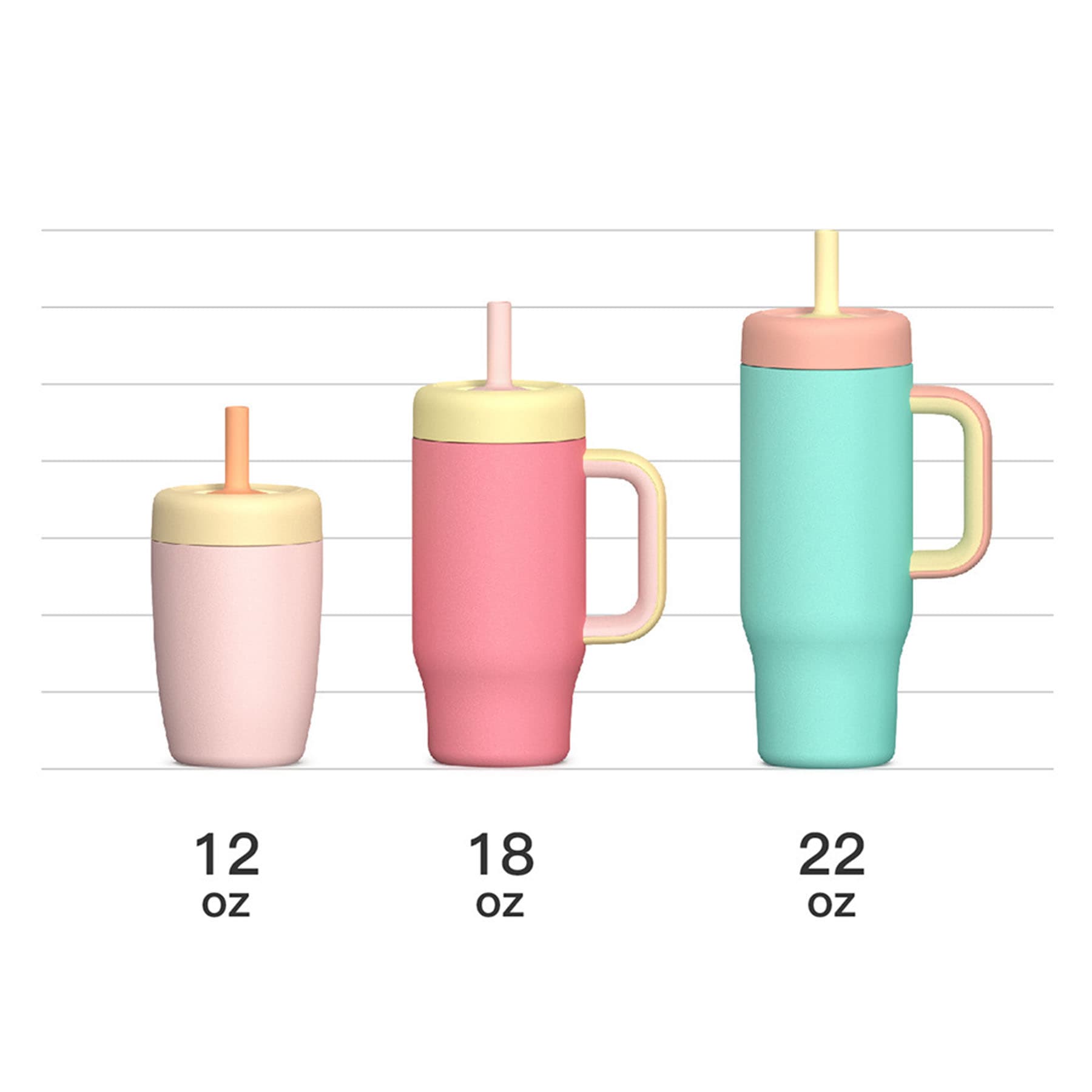 12oz 304 Stainless Steel Anti-Choke Anti-Leak Soft Handle Kids Bottle