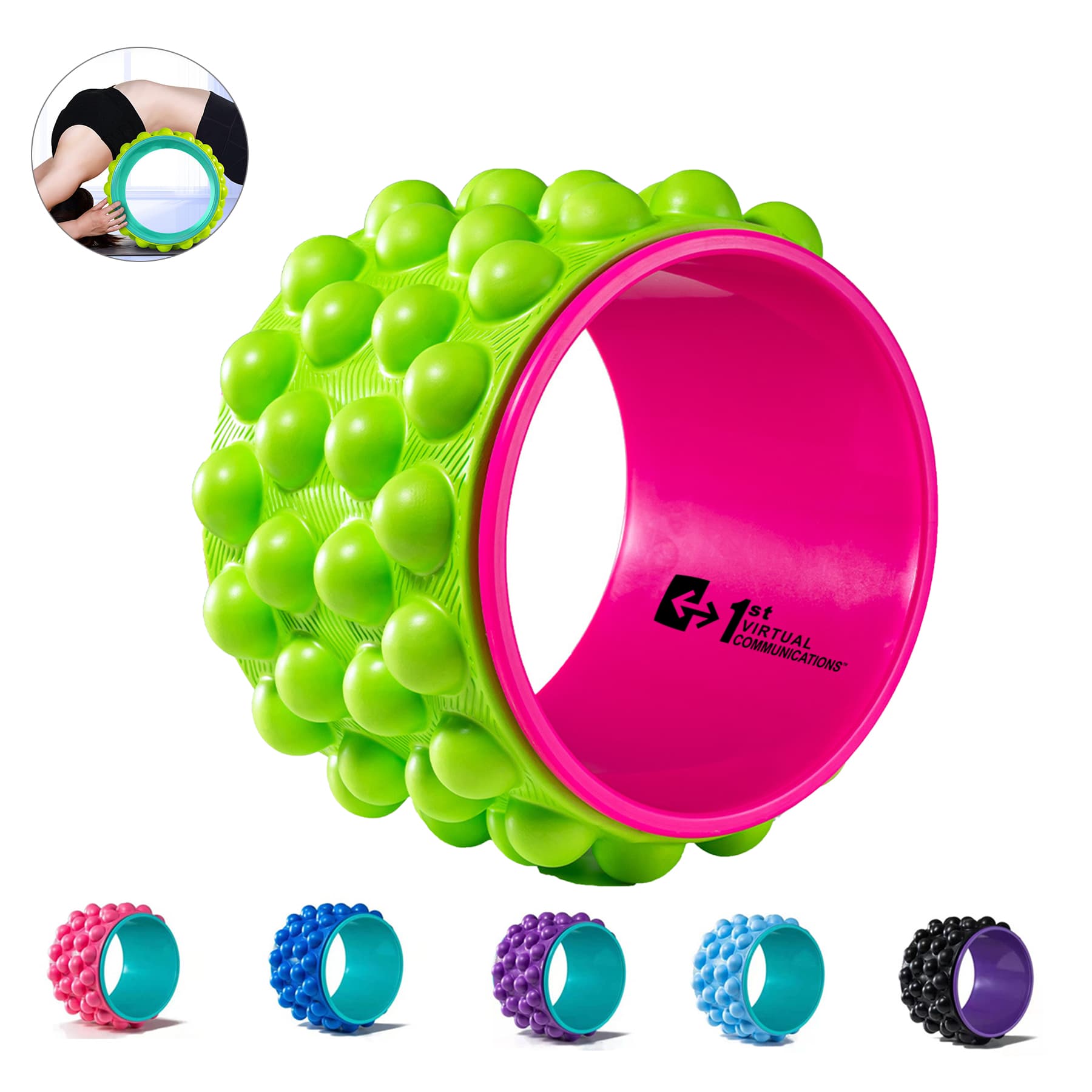 Pilates Yoga Massage Wheel