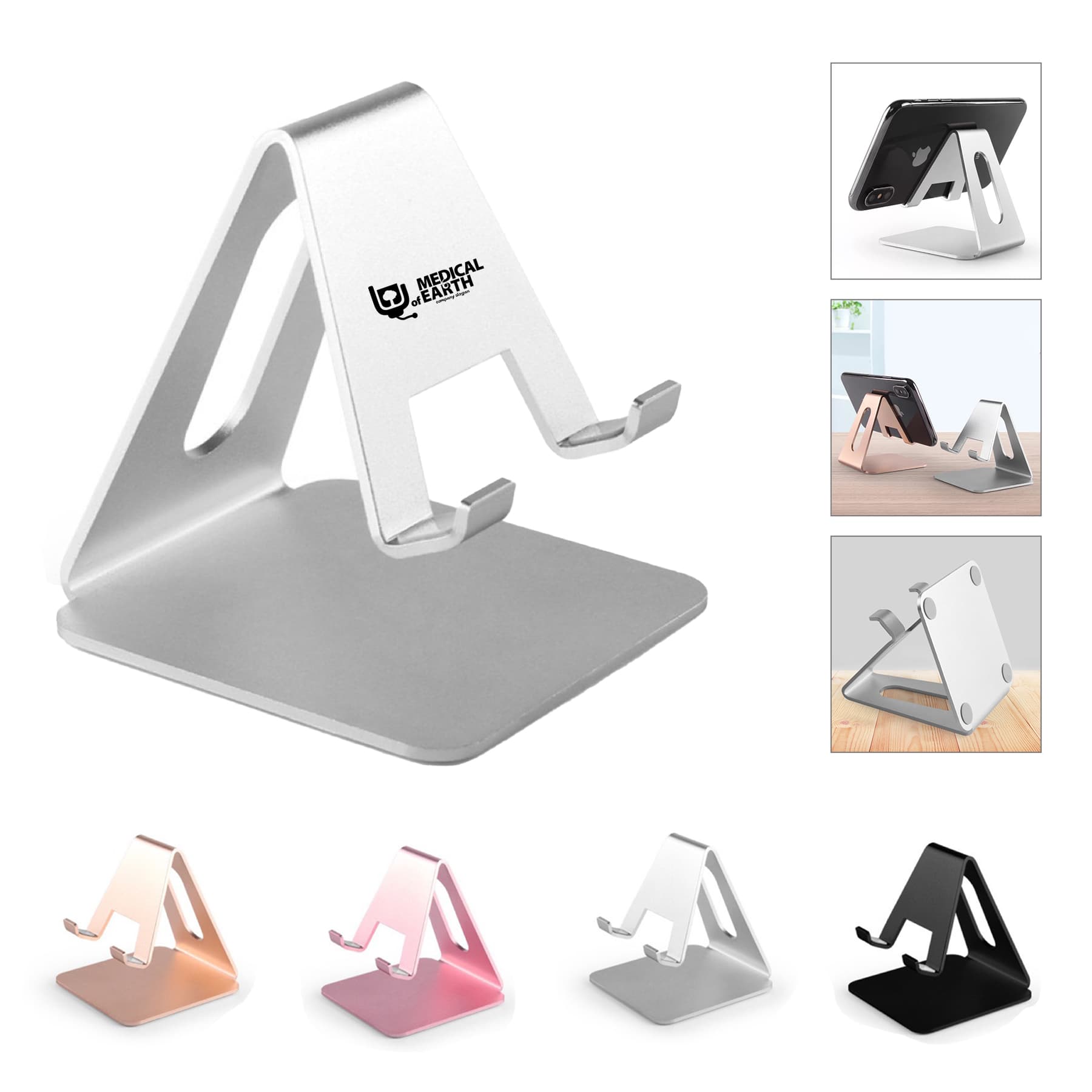 Aluminum Cell Phone Tablet Media Stand