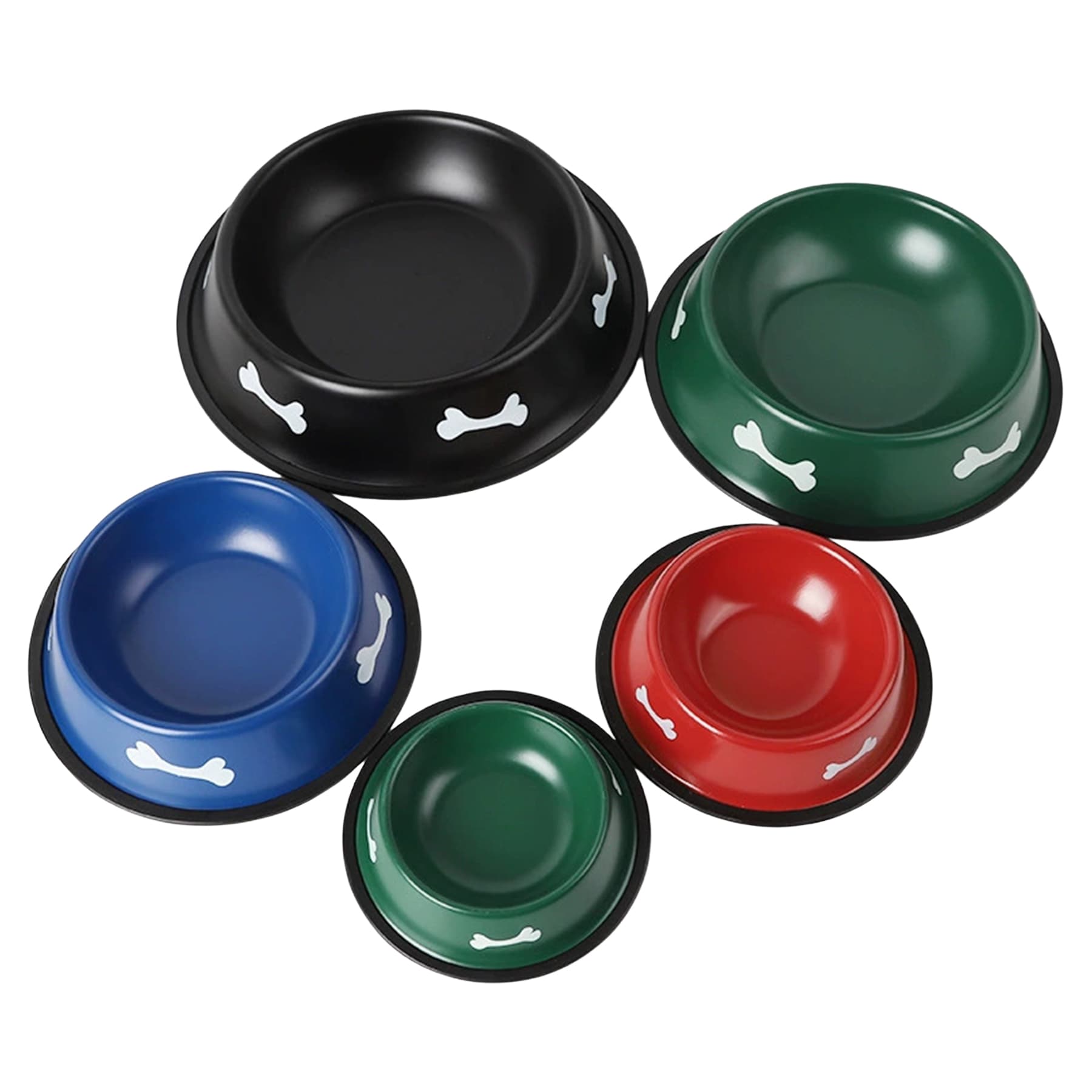 Stoving Varnish Dog Bowls