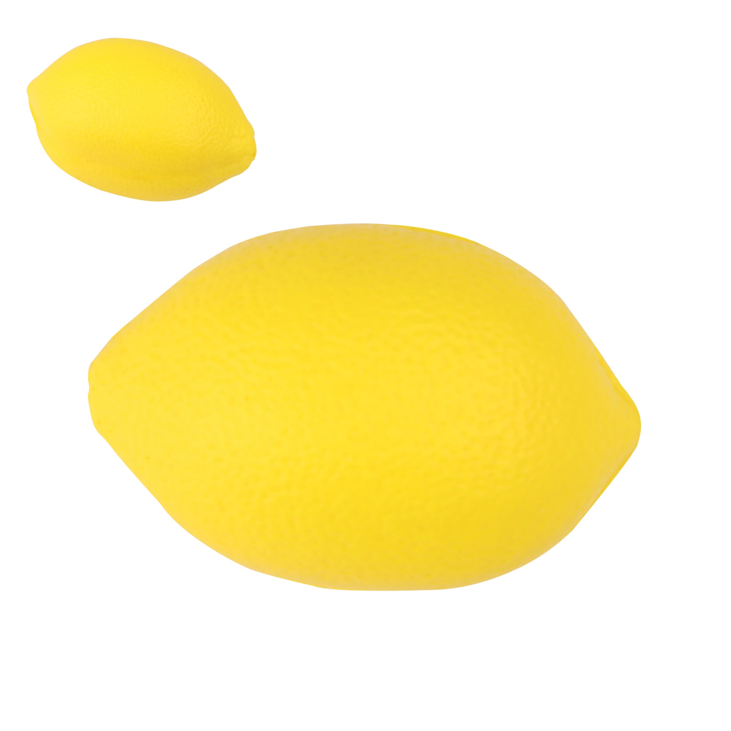 2.1"x1.4" Soft PU Lemon Shape Relieve Stress Balls