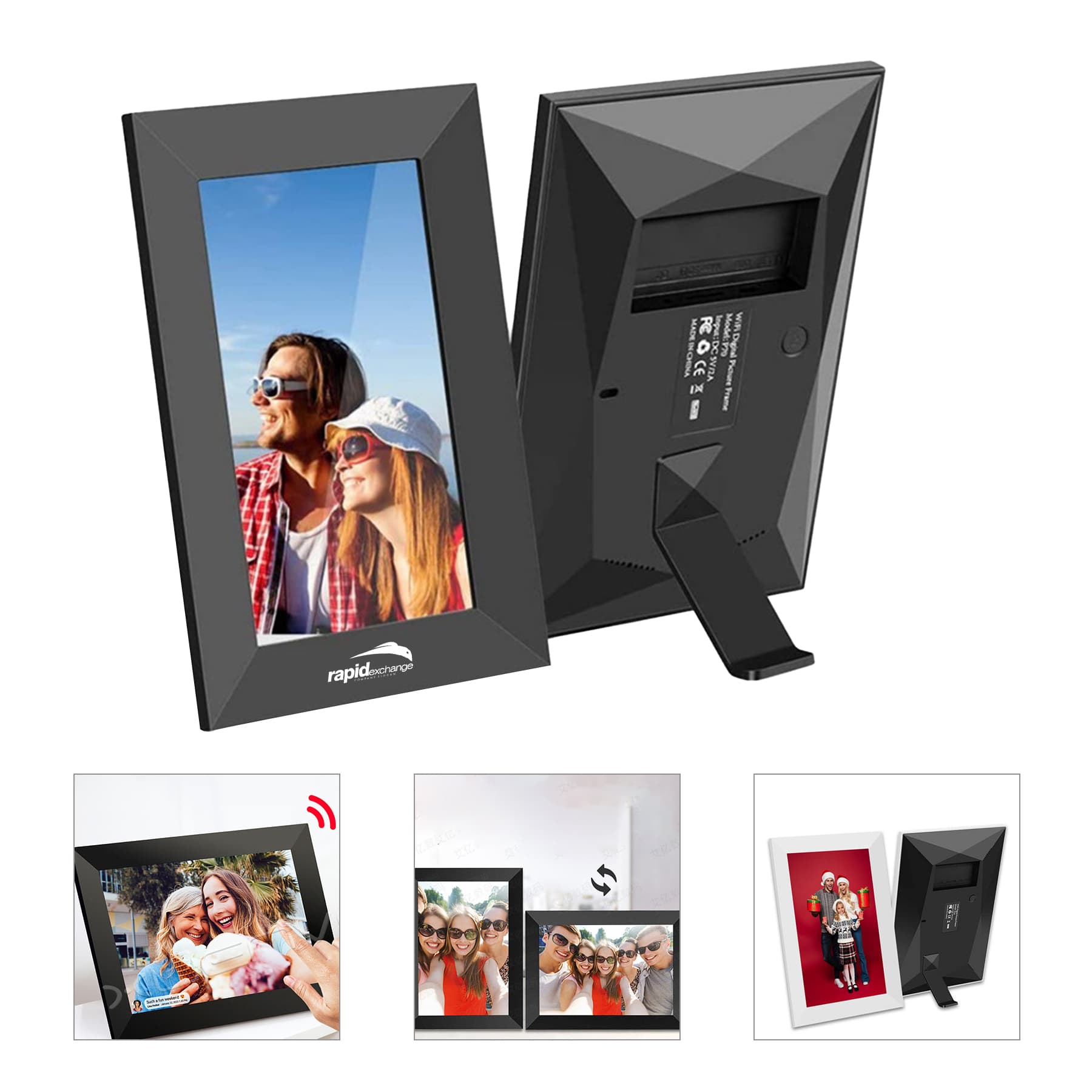 10 Inch Digital Photo Frame with Full HD IPS Touch Screen