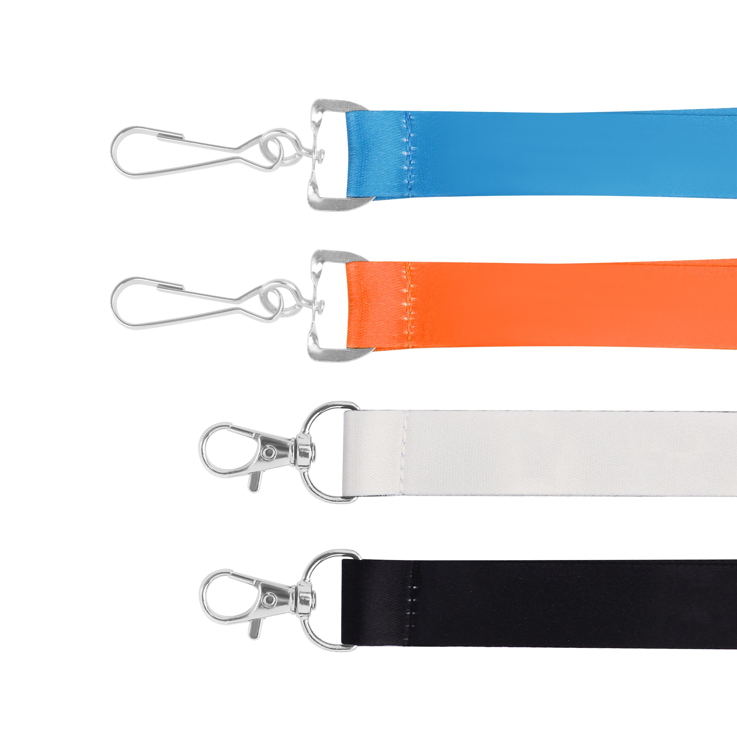 3/4" Polyester Lanyards For ID Badges W/ Metal Swivel Clasp