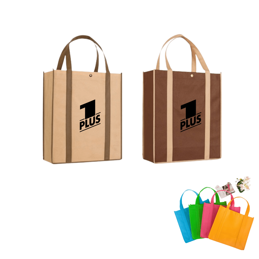 Non-Woven Market Shopper Tote Bag