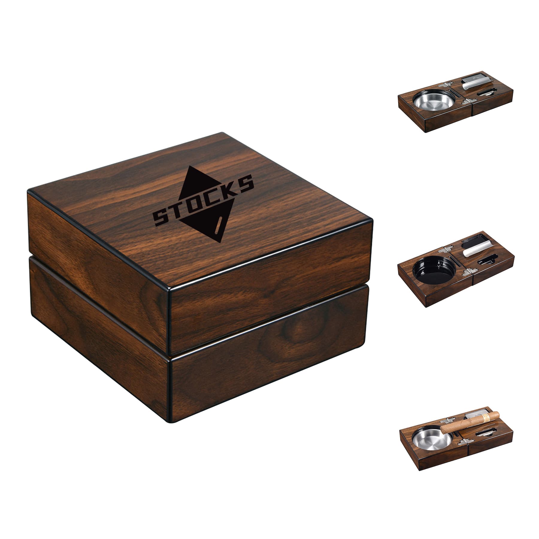 Folding Ashtray Set