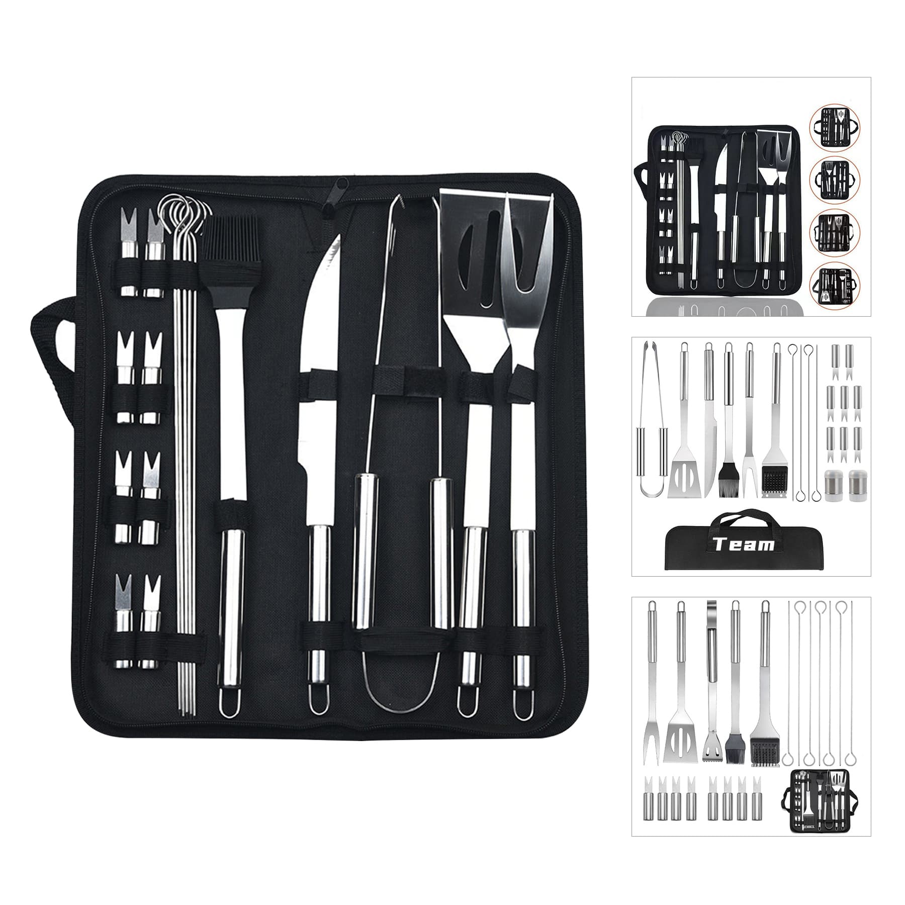 Portable BBQ Tools Set