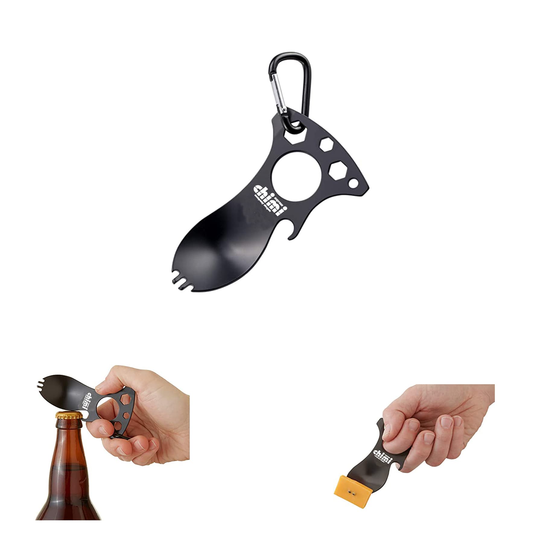 Outdoor multifunctional tableware bottle opener
