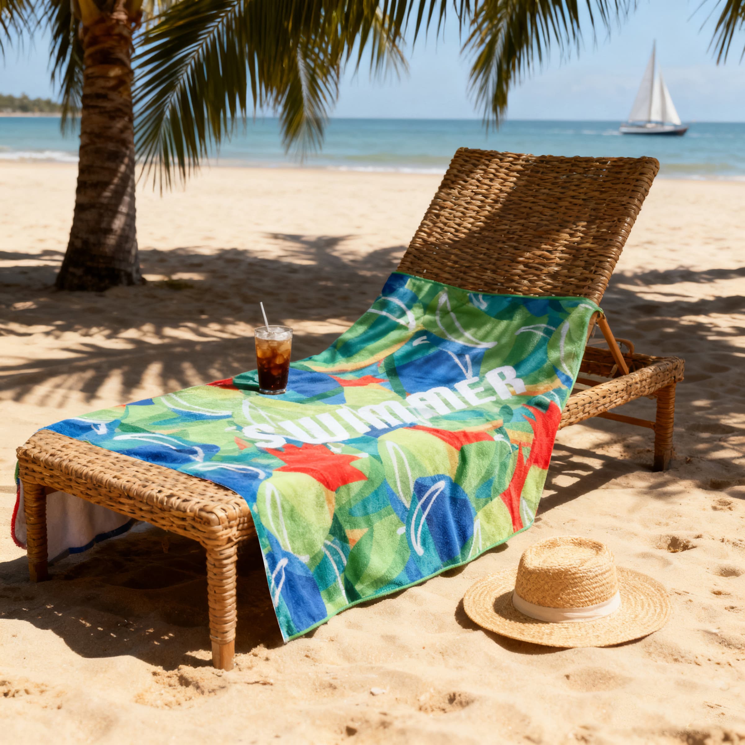 63"x31.5" Custom Microfiber Quick Dry Beach Towels