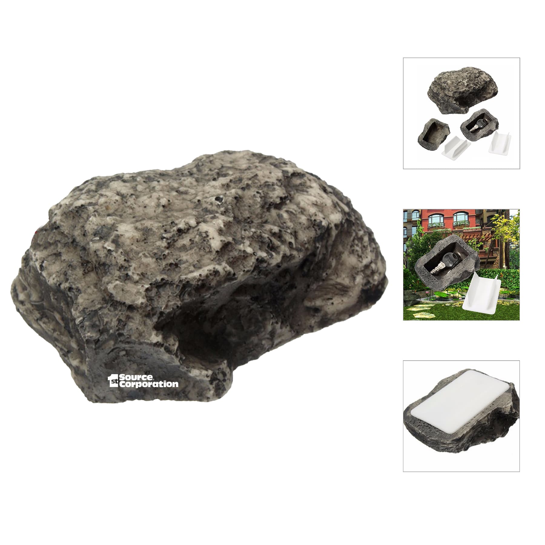 Rock Shape Spare Key Holder