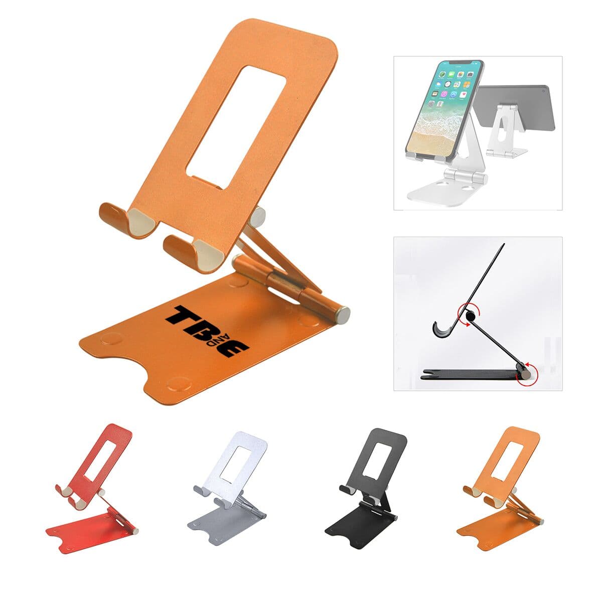Metal Foldable Mobile Phone Holder
